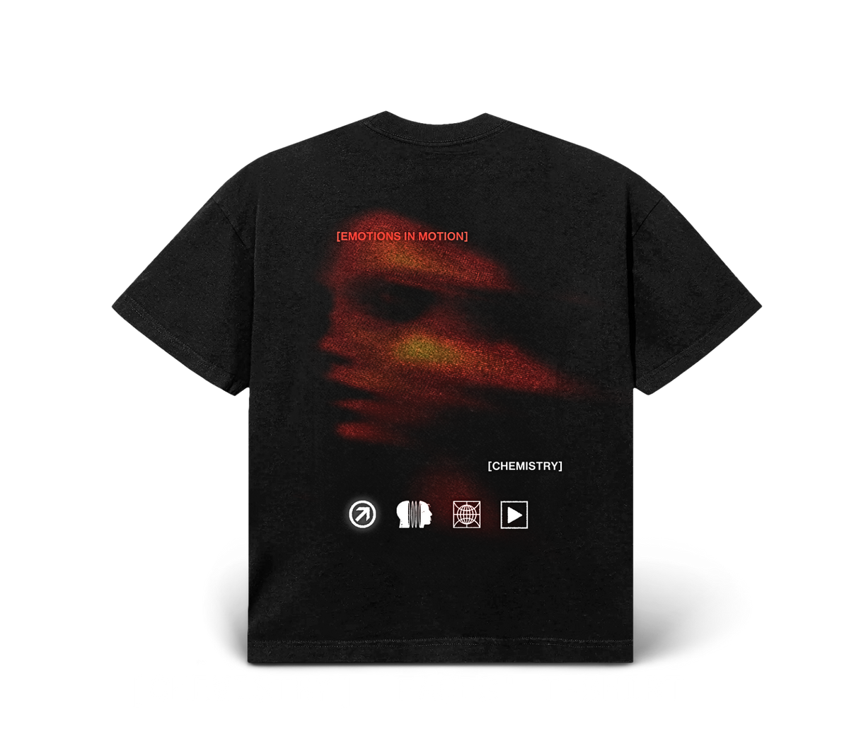 Official Chris Lake Chemistry "FACES" T-SHIRT, primary product view