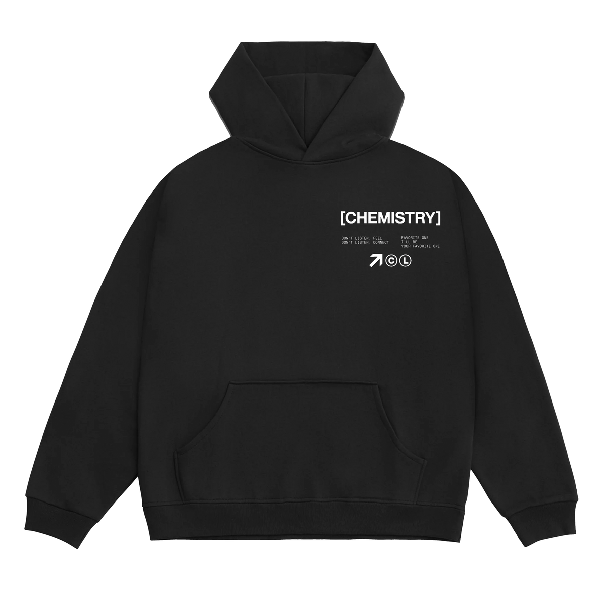 Official Chris Lake Chemistry CL HOODIE, detail view 2
