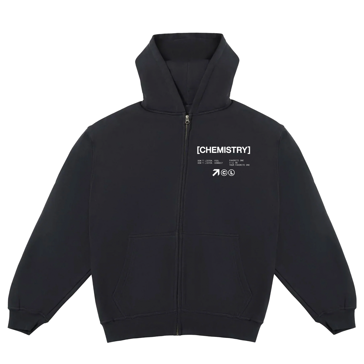 Official Chris Lake Chemistry CL ZIP-UP HOODIE, primary product view