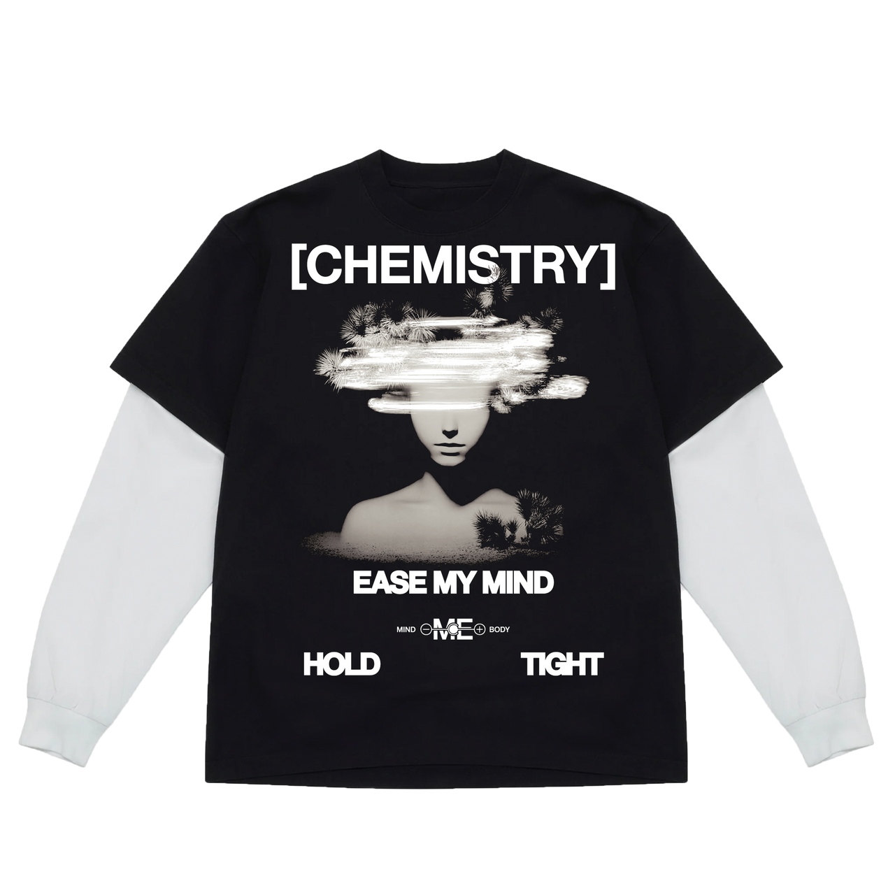 Chemistry Ease My Mind 2FER black white product image