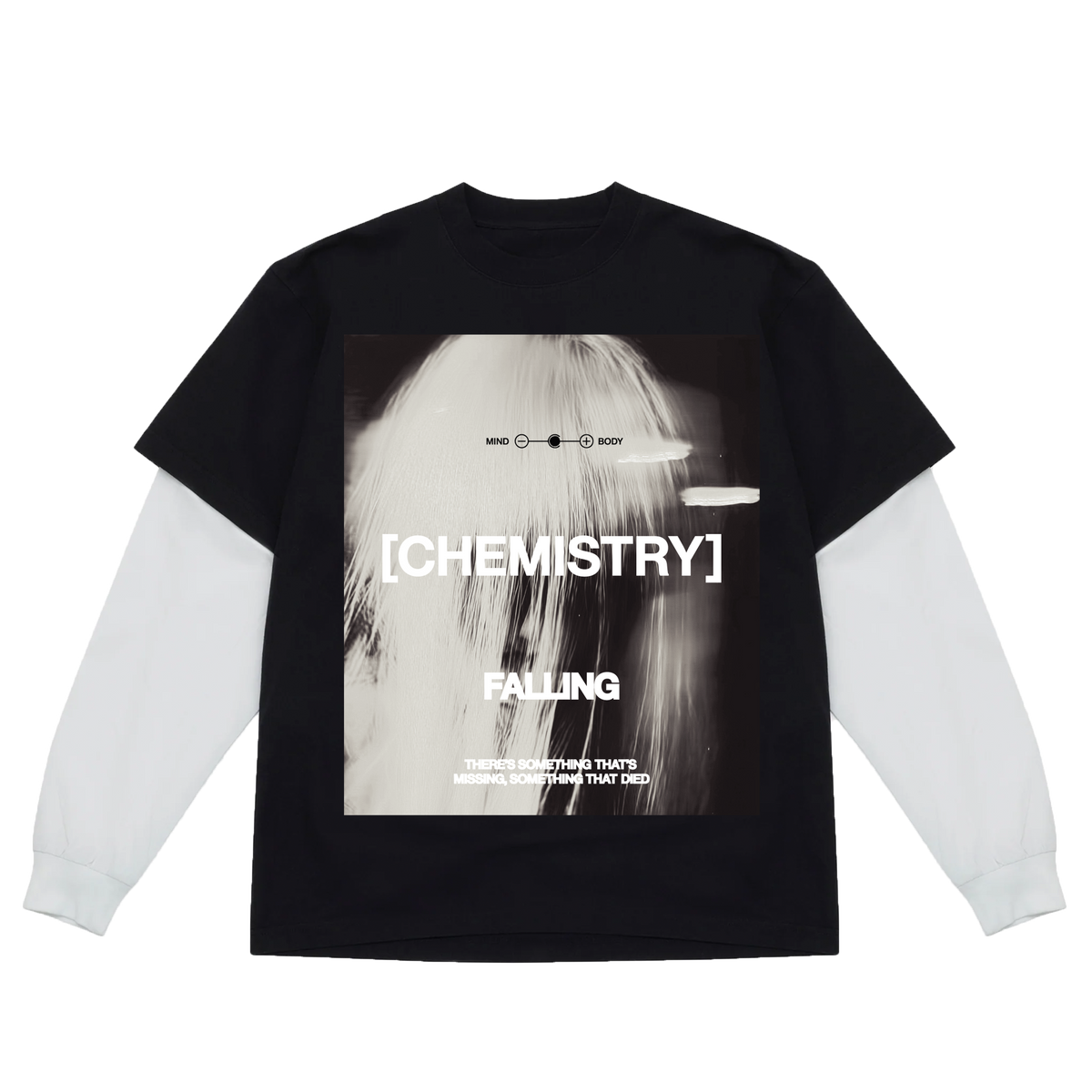 Official Chris Lake Chemistry FALLING BLACK / WHITE 2FER, primary product view