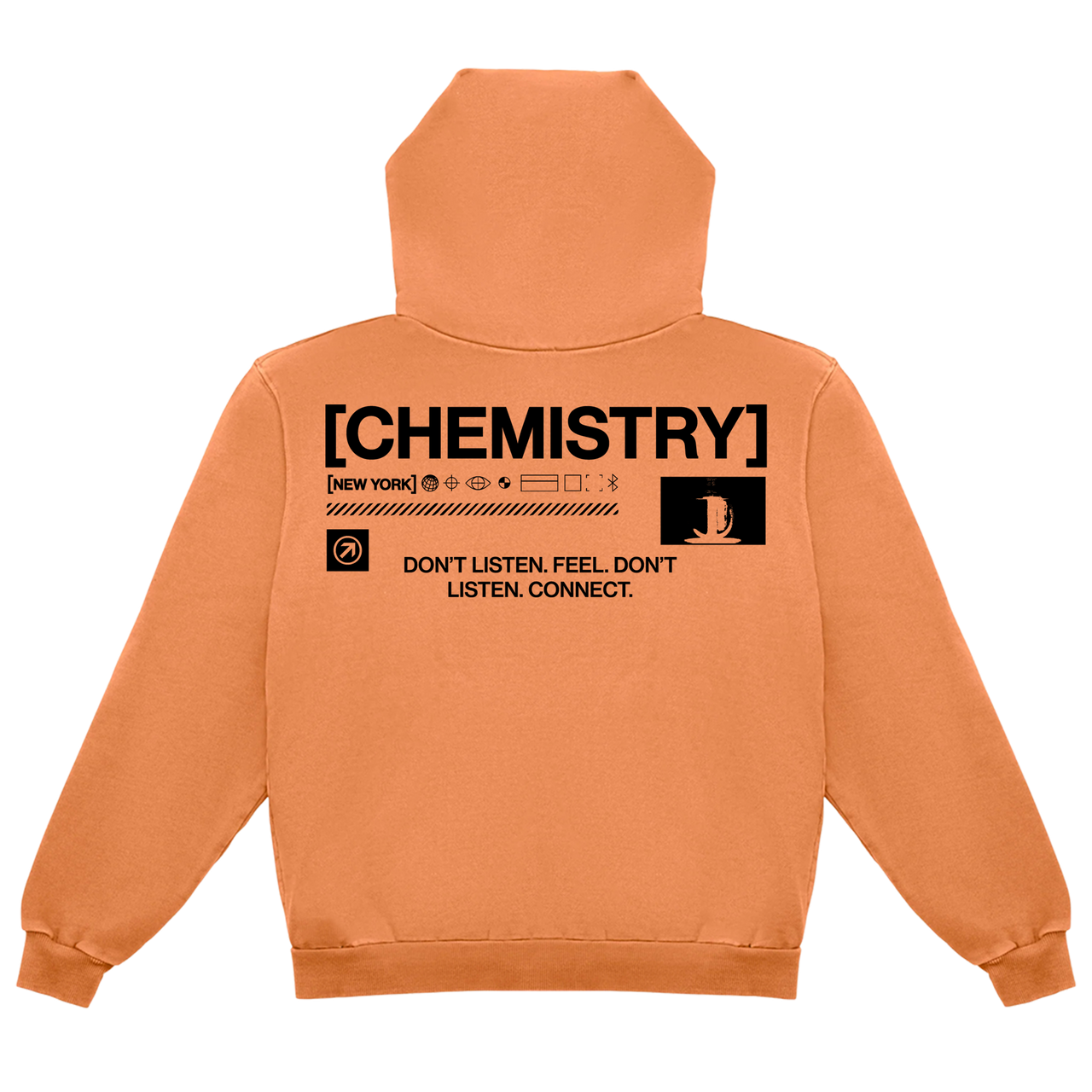 NEW YORK DANCE TANGERINE (BLACK TEXT)