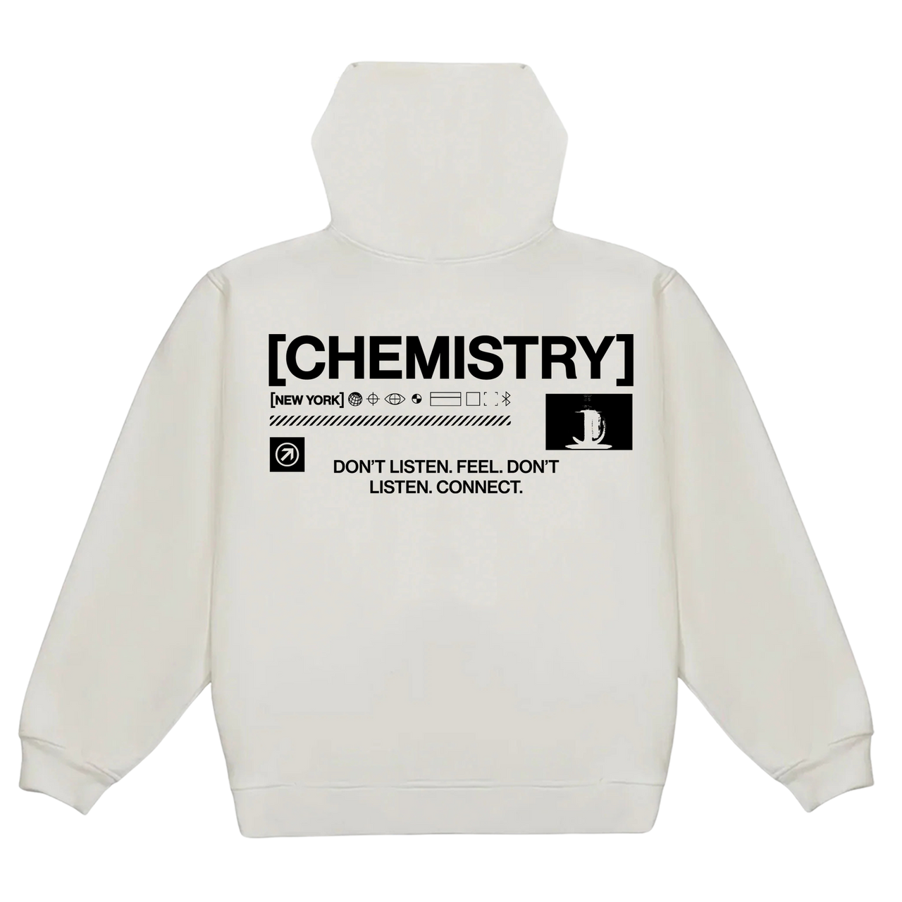 NEW YORK DANCE HOODIE BRIGHT WHITE