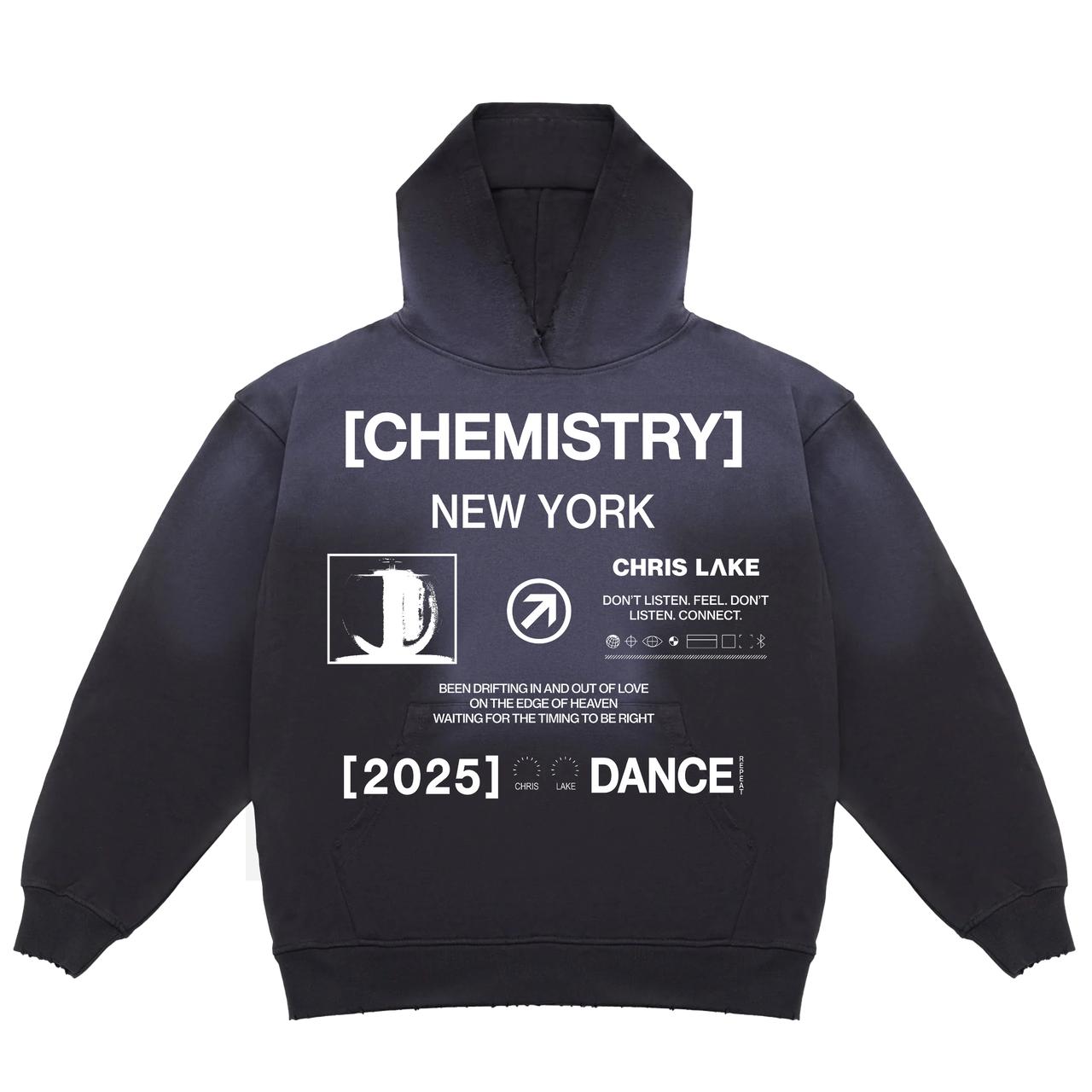 NEW YORK DANCE HOODIE POTASSIUM BLACK