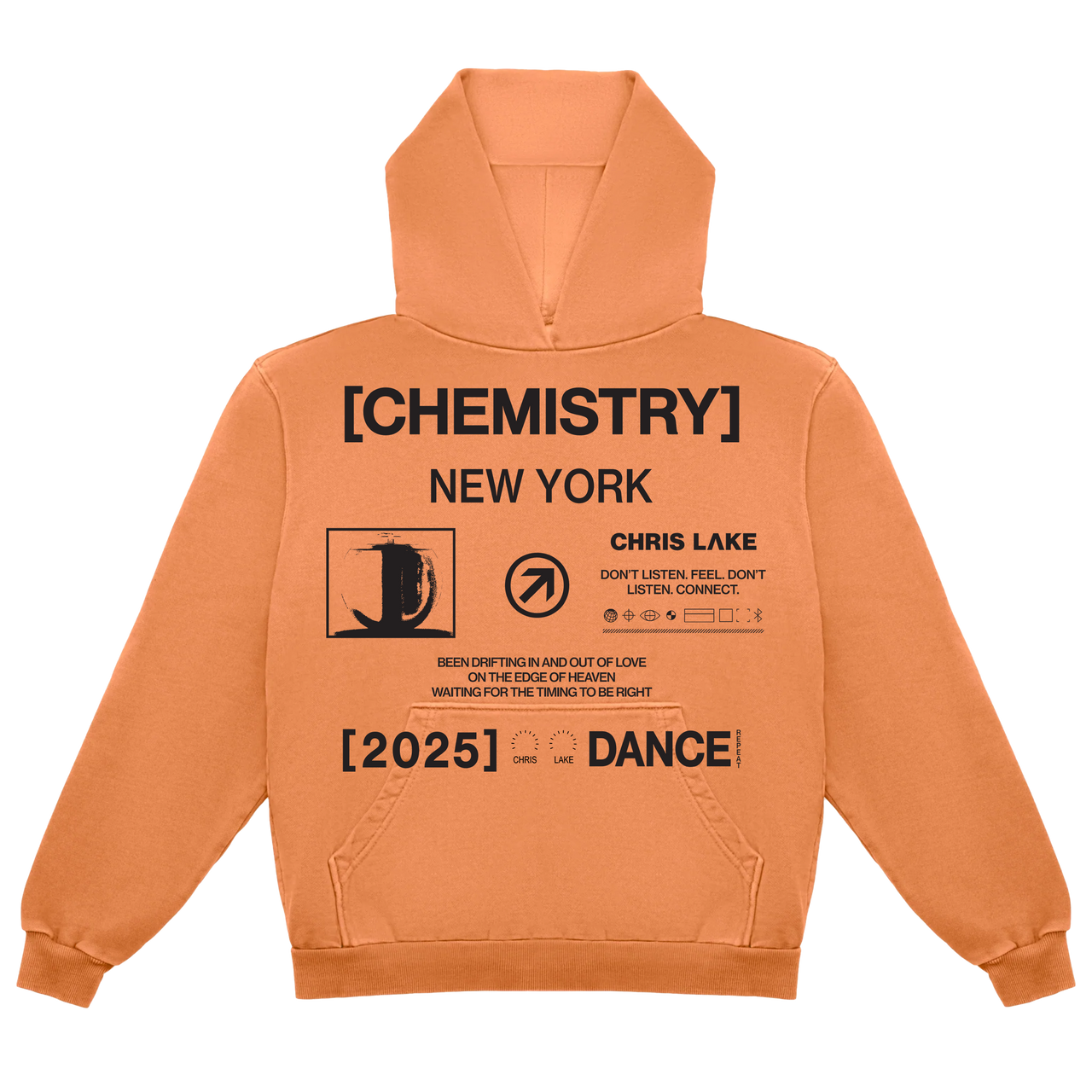 NEW YORK DANCE TANGERINE (BLACK TEXT)