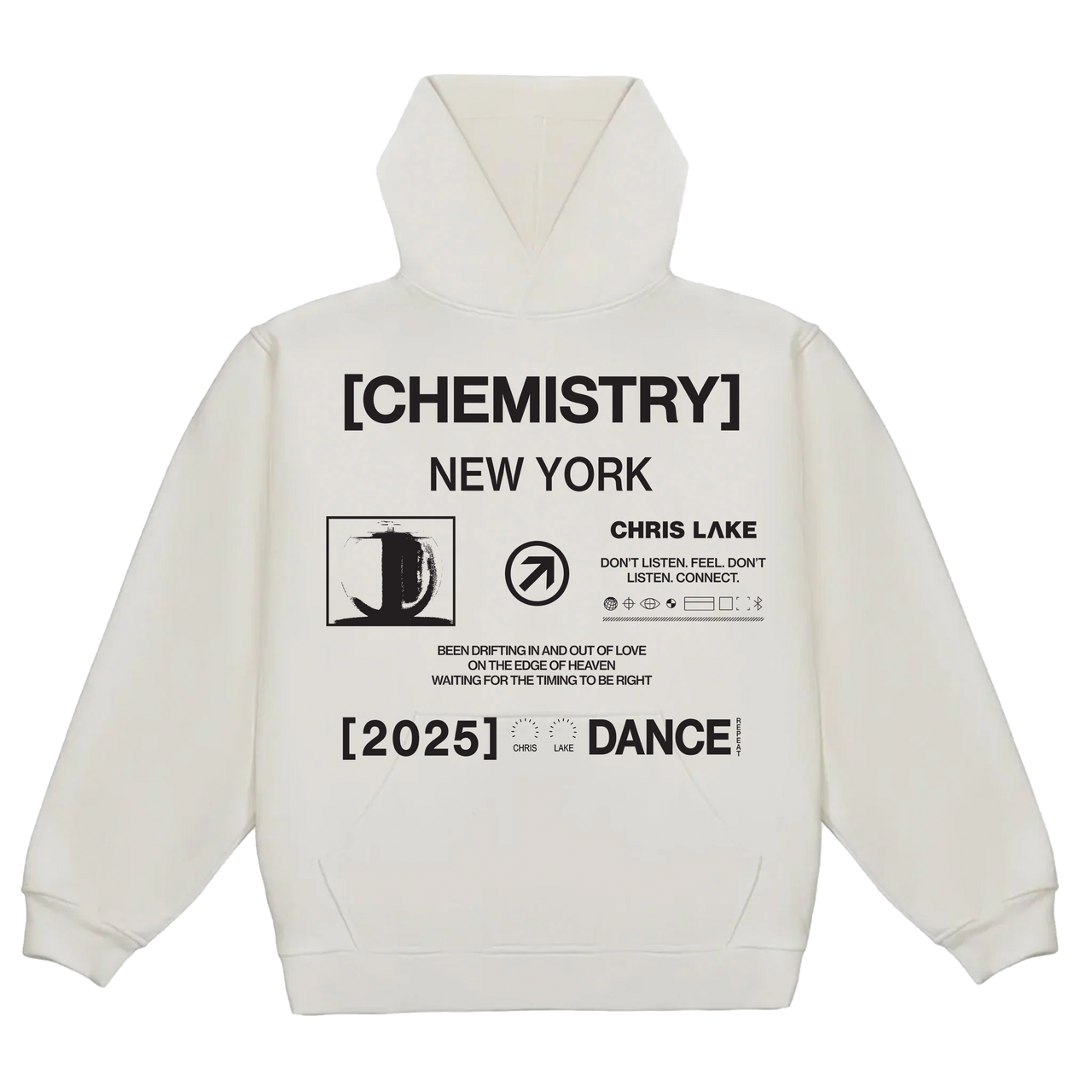 NEW YORK DANCE HOODIE BRIGHT WHITE