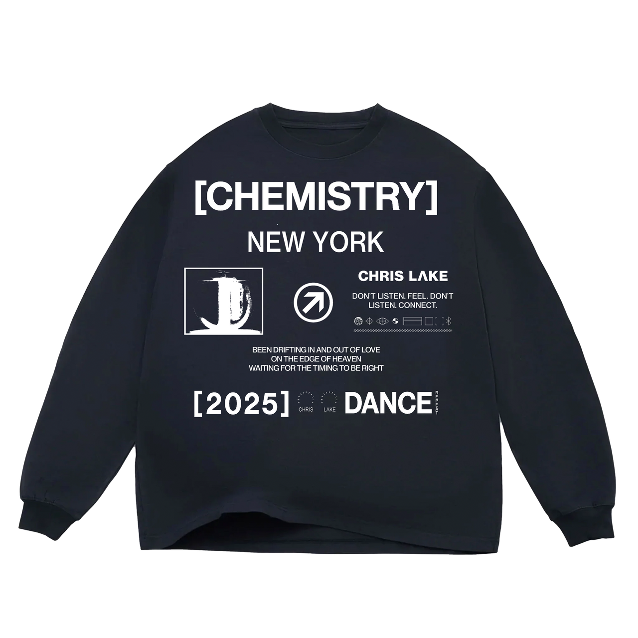 NEW YORK DANCE LONGSLEEVE LIMO BLACK