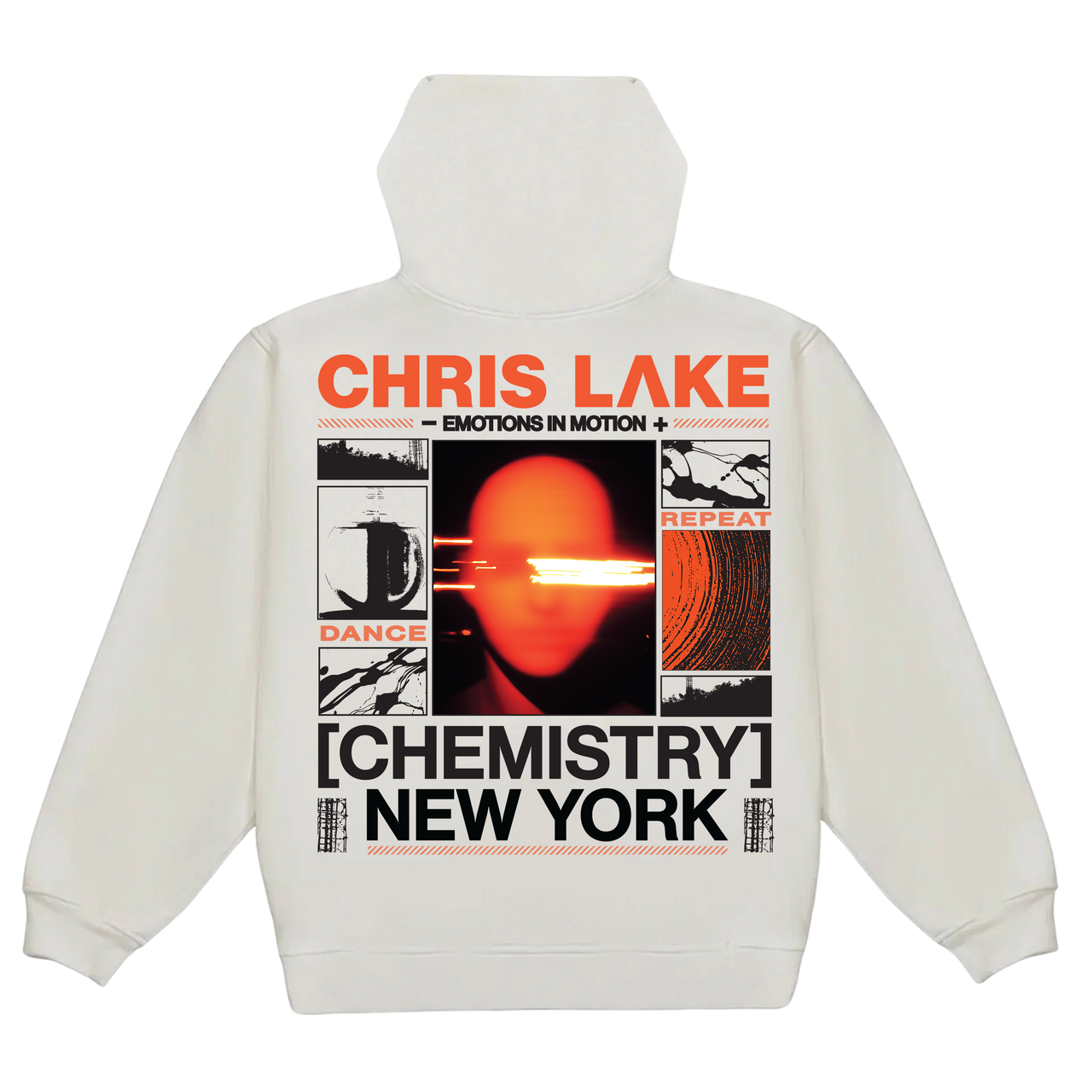 NEW YORK HEAD HOODIE BRIGHT WHITE