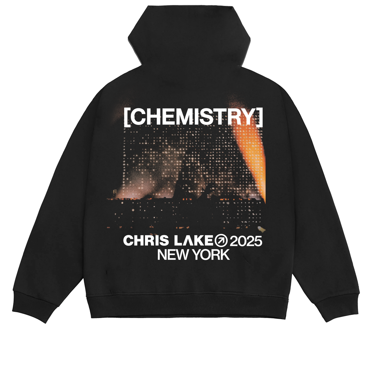 NEW YORK SHOW IMAGE HOODIE JET BLACK