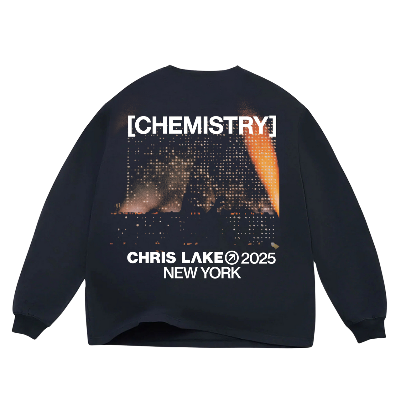 NEW YORK SHOW IMAGE LONGSLEEVE LIMO BLACK