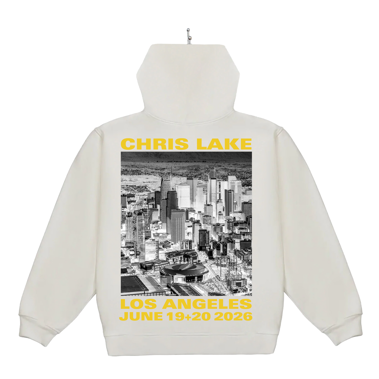 LA '26 - ZIP-UP HOODIE - WHITE