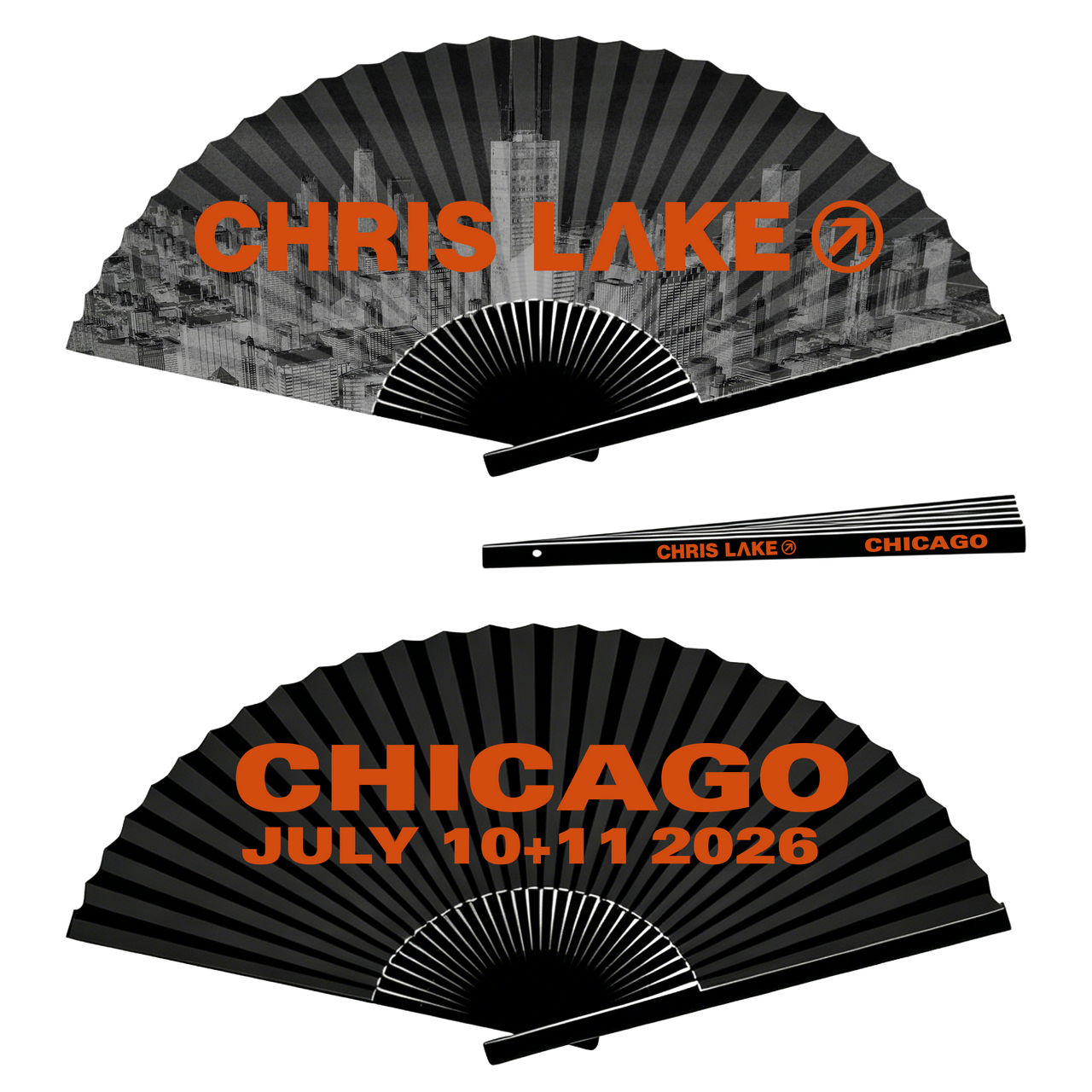 CHICAGO '26 - HAND FAN