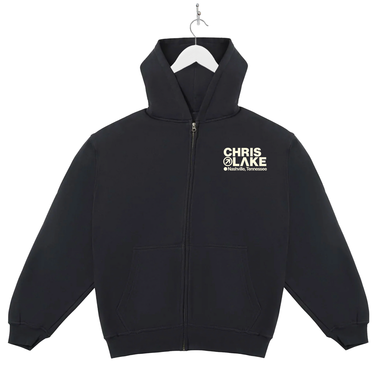 NASHVILLE - ZIP-UP HOODIE