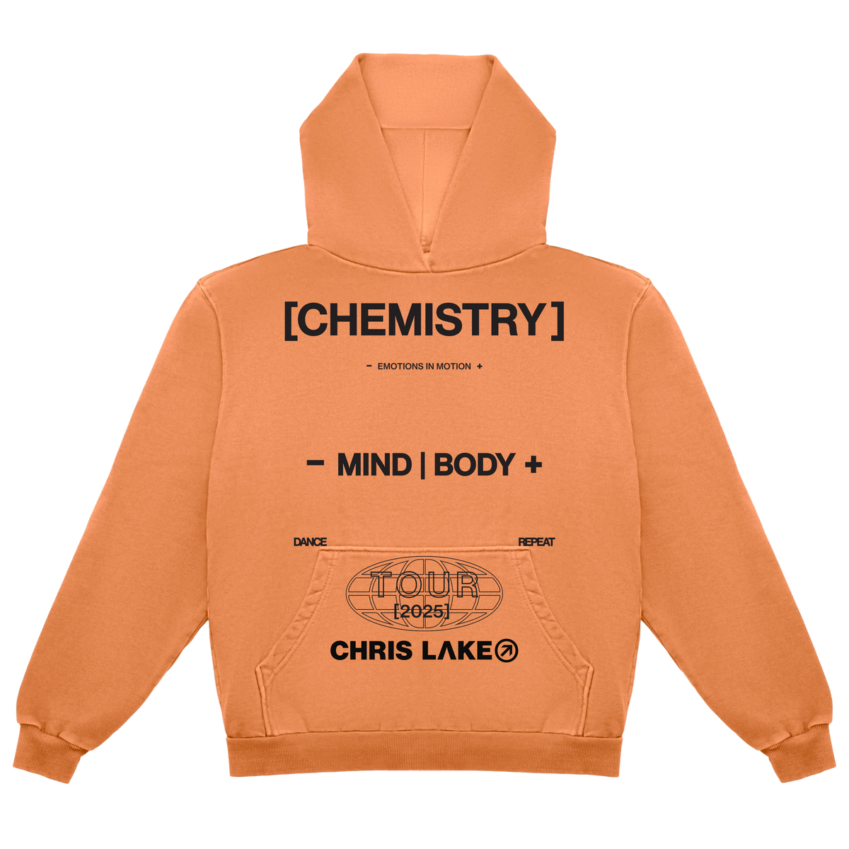 Official Chris Lake Chemistry TOUR HOODIE - DANCE, primary product view