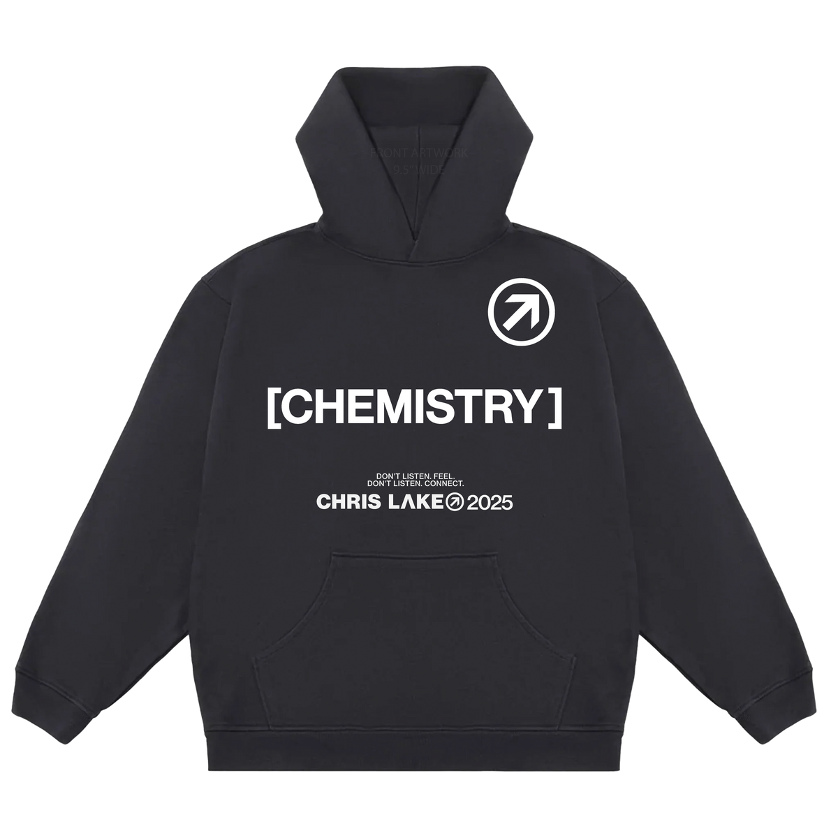 Official Chris Lake Chemistry TOUR HOODIE - FALLING, primary product view