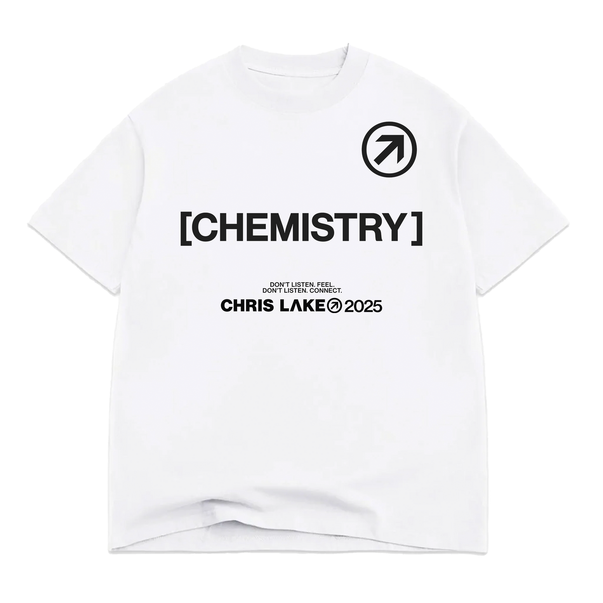 Official Chris Lake Chemistry TOUR TEE - FALLING, primary product view
