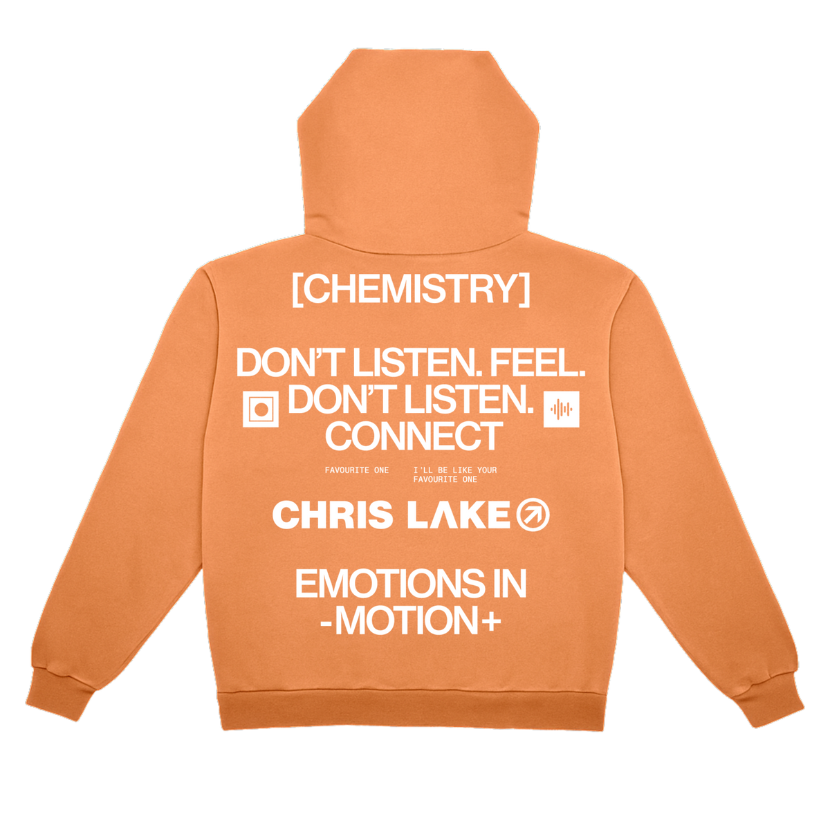 Official Chris Lake Chemistry CONNECT HOODIE, primary product view