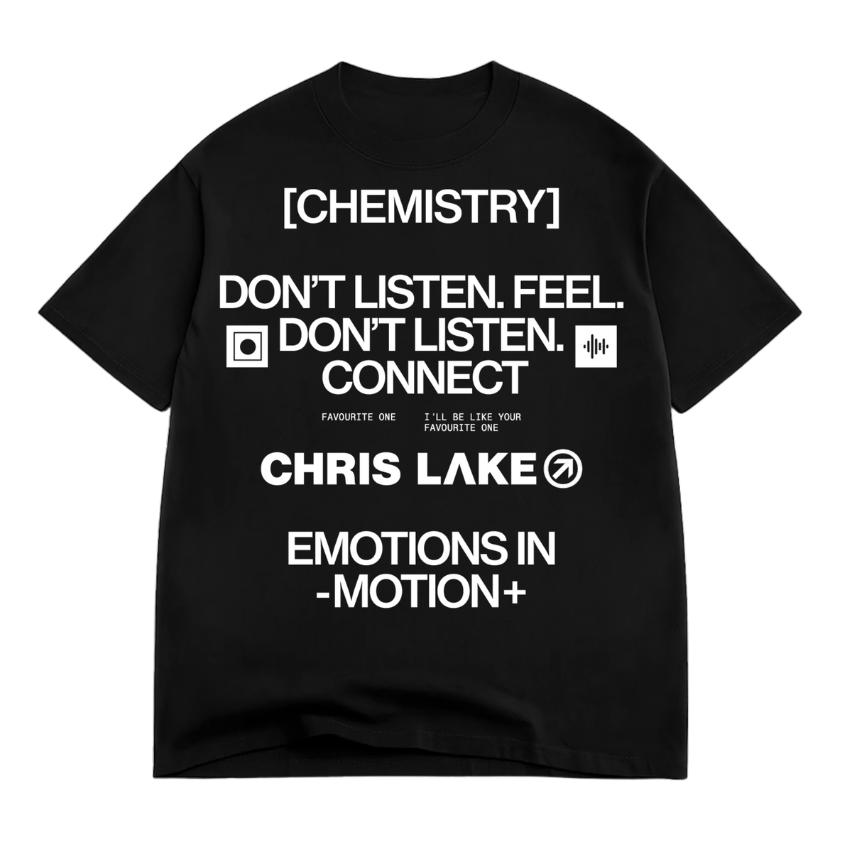 Official Chris Lake Chemistry CONNECT TEE, primary product view