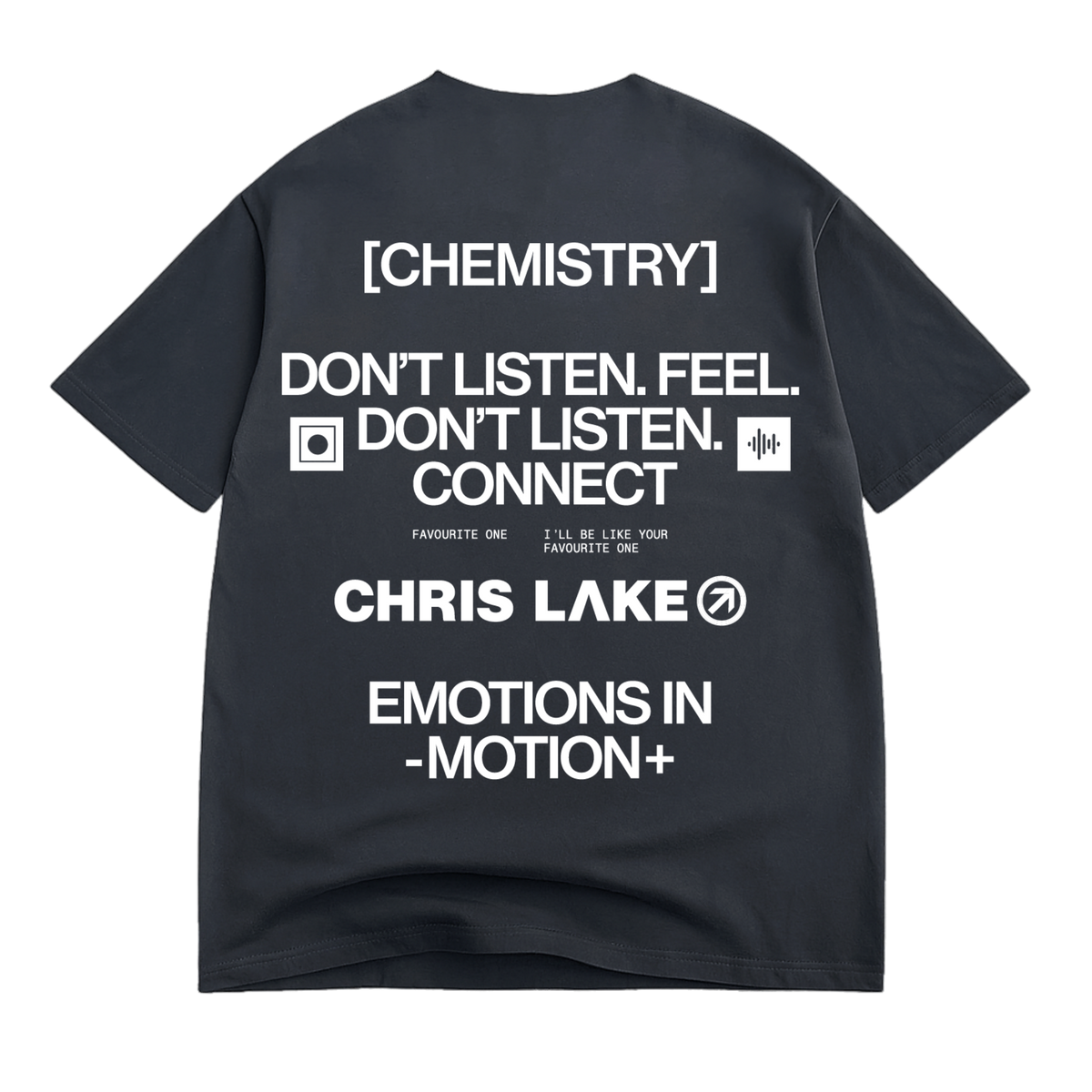 Official Chris Lake Chemistry CONNECT TEE, primary product view
