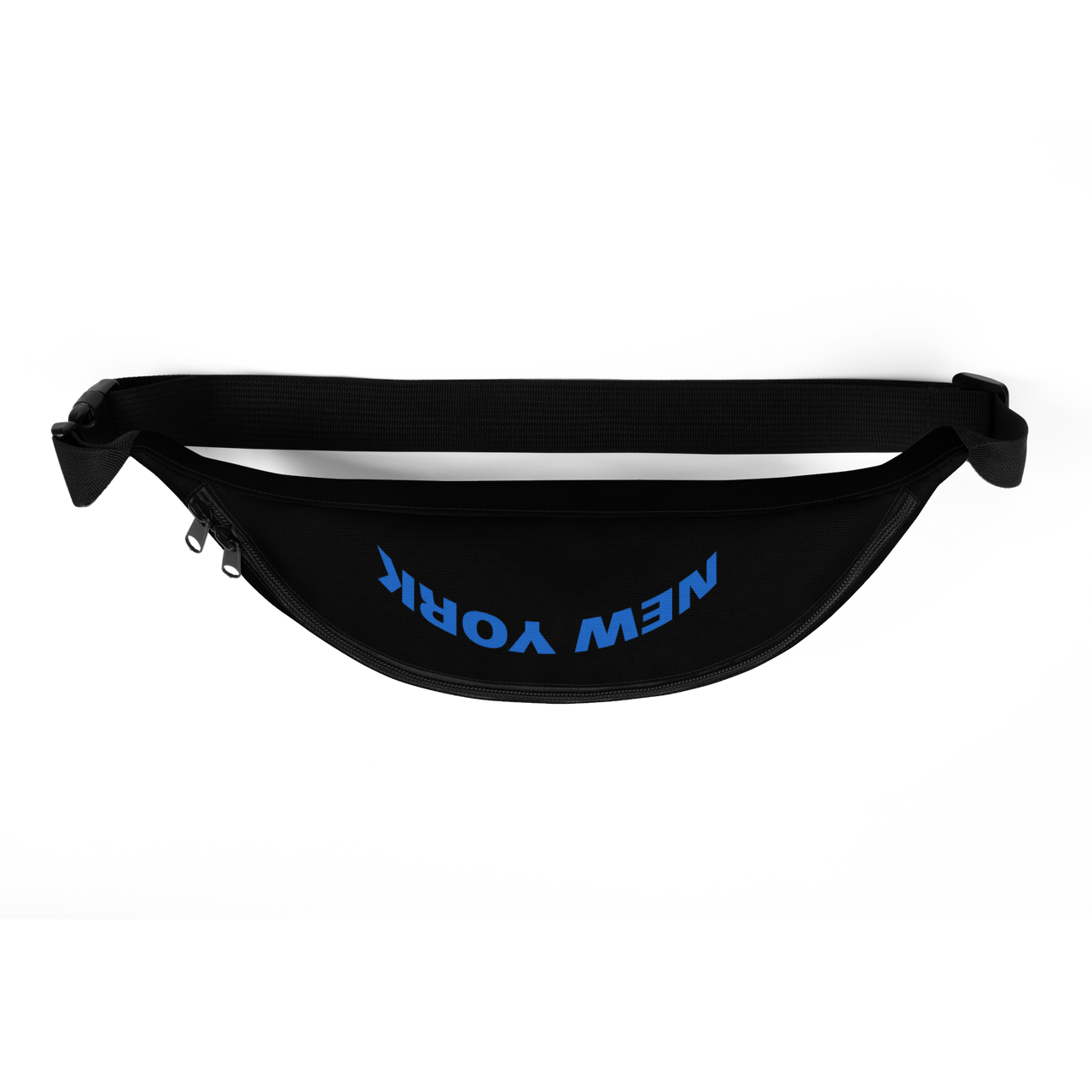 NEW YORK '26 - FANNY PACK - BLACK/BLUE
