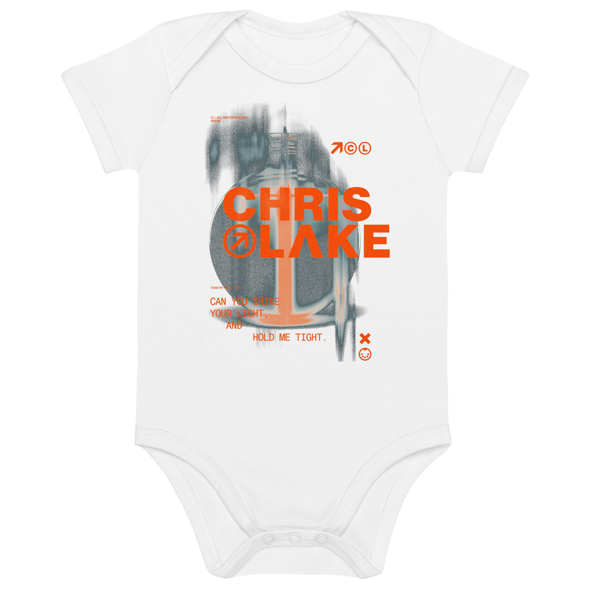Official Chris Lake LIGHT BULB - Organic Cotton Baby Bodysuit - 002, primary product view