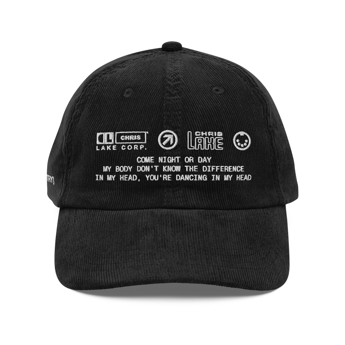 Official Chris Lake LAKE CORP - Vintage Corduroy Cap - 002, primary product view