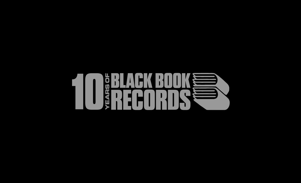 Black Book Records ten-year anniversary graphic