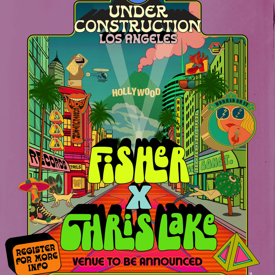 Chris Lake and FISHER performing as Under Construction in Los Angeles