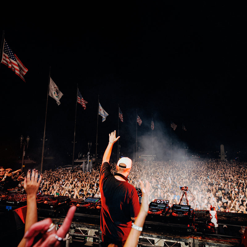 Chris Lake performing live in Chicago in 2026