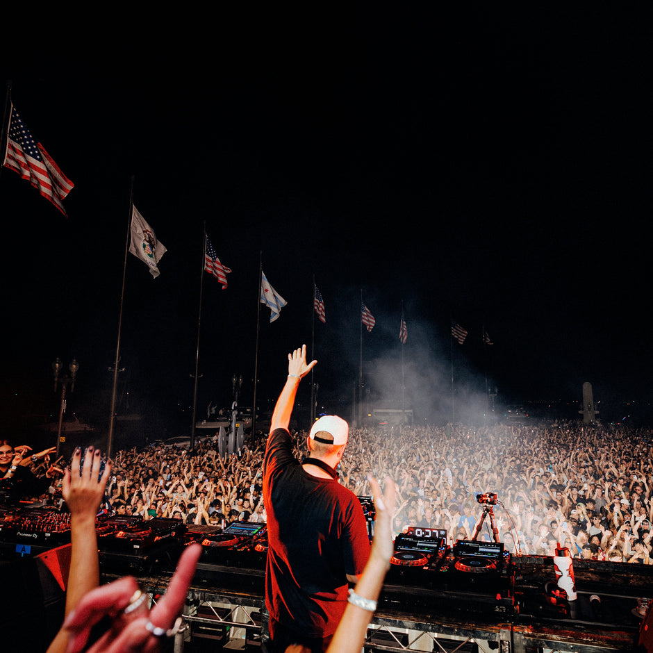 Chris Lake performing live in Chicago in 2026