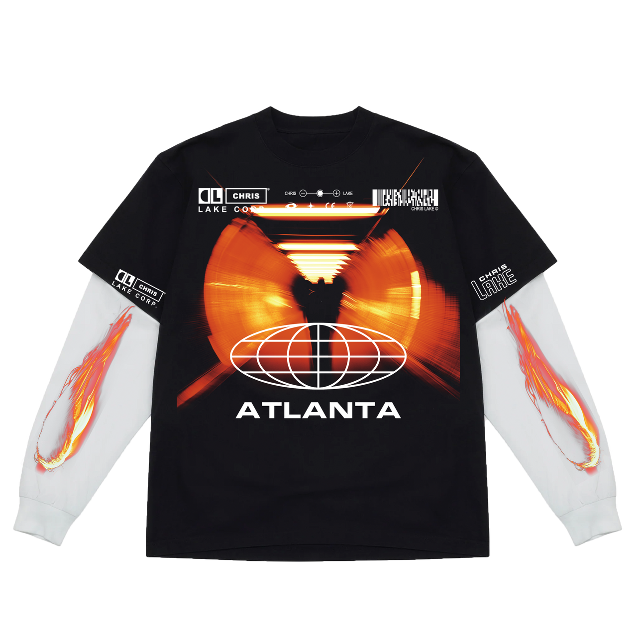 [CHEMISTRY ATLANTA] TUNNEL 2FER BLACK/WHITE