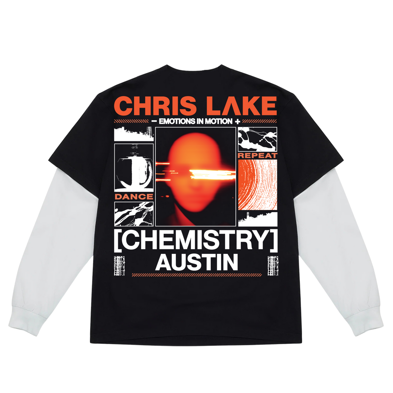 [CHEMISTRY AUSTIN] HEAD 2FER BLACK/WHITE