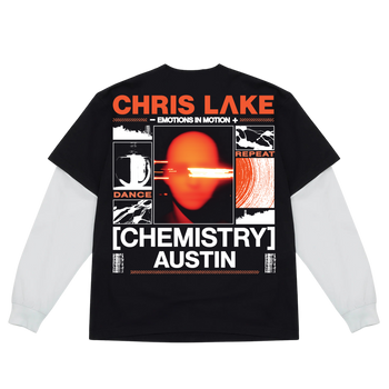 [CHEMISTRY AUSTIN] HEAD 2FER BLACK/WHITE