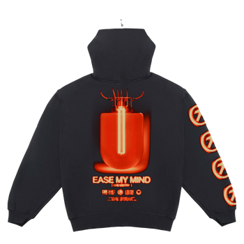 EASE MY MIND - ZIP-UP HOODIE - 002