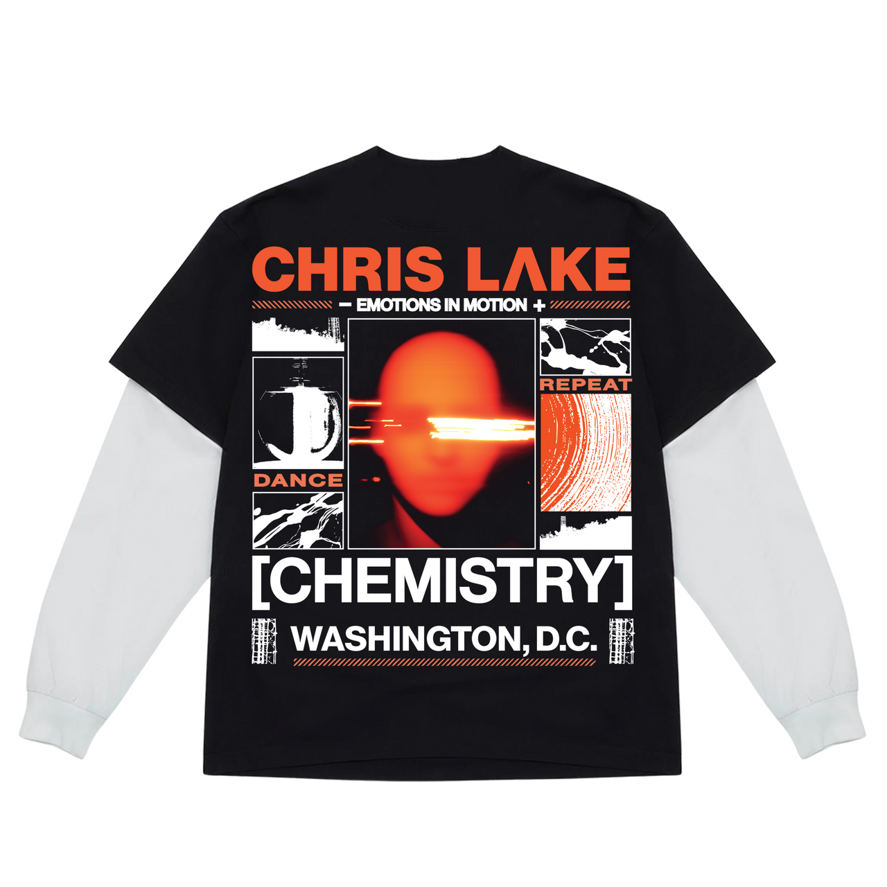[CHEMISTRY D.C.] HEAD 2FER BLACK/WHITE