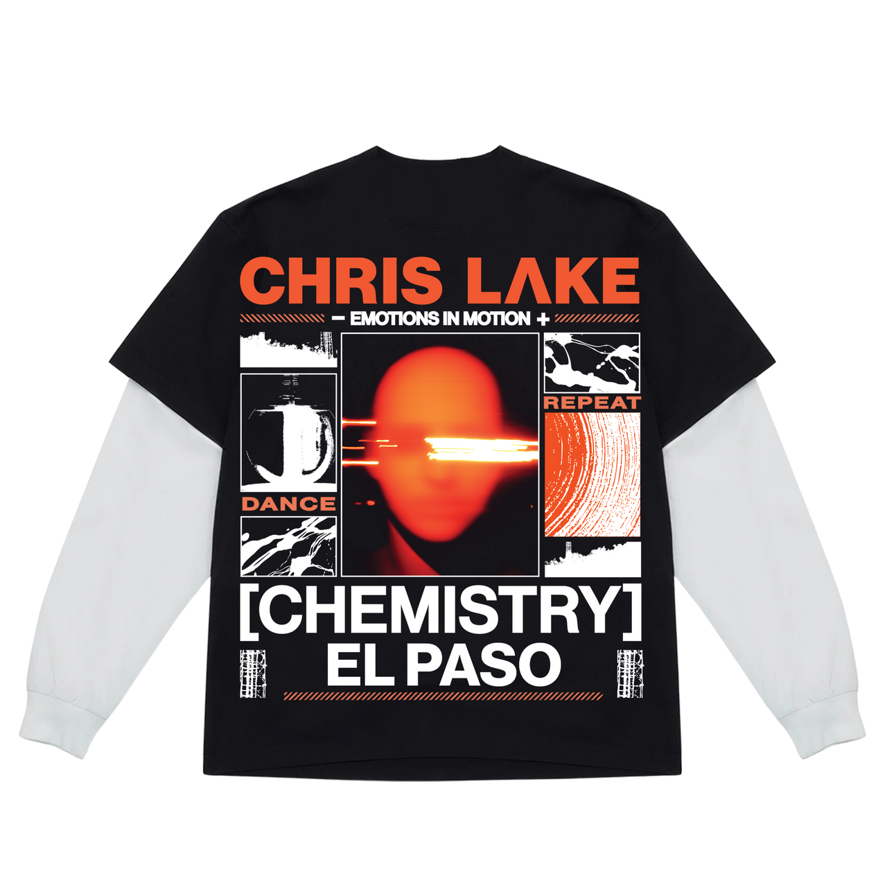 [CHEMISTRY EL PASO] HEAD 2FER BLACK/WHITE