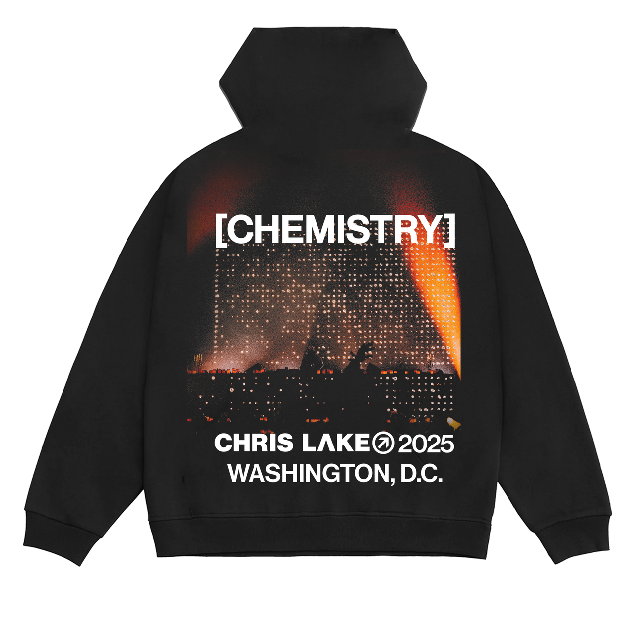 [CHEMISTRY D.C.] SHOW HOODIE JET BLACK