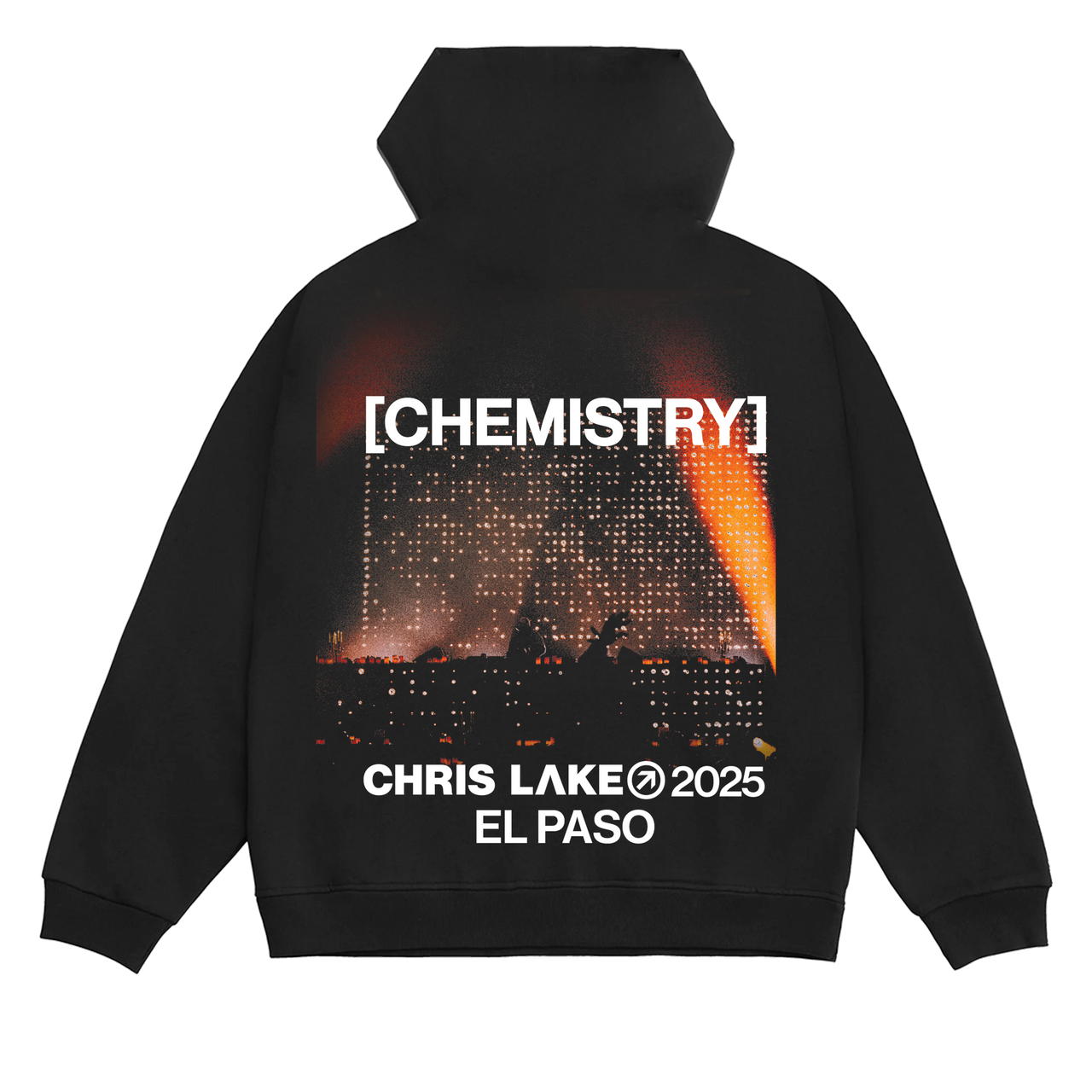[CHEMISTRY EL PASO] SHOW HOODIE JET BLACK