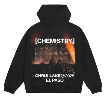 [CHEMISTRY EL PASO] SHOW HOODIE JET BLACK