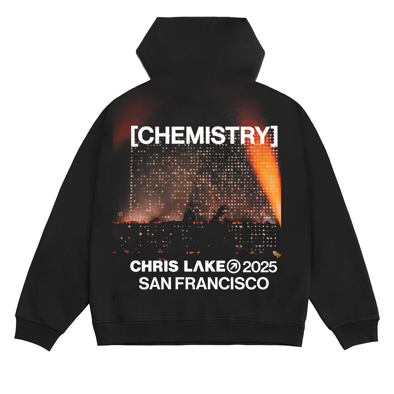 [CHEMISTRY SAN FRANCISCO] SHOW HOODIE JET BLACK