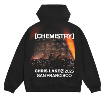 [CHEMISTRY SAN FRANCISCO] SHOW HOODIE JET BLACK