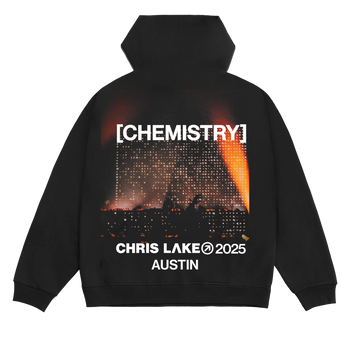 [CHEMISTRY AUSTIN] SHOW HOODIE JET BLACK