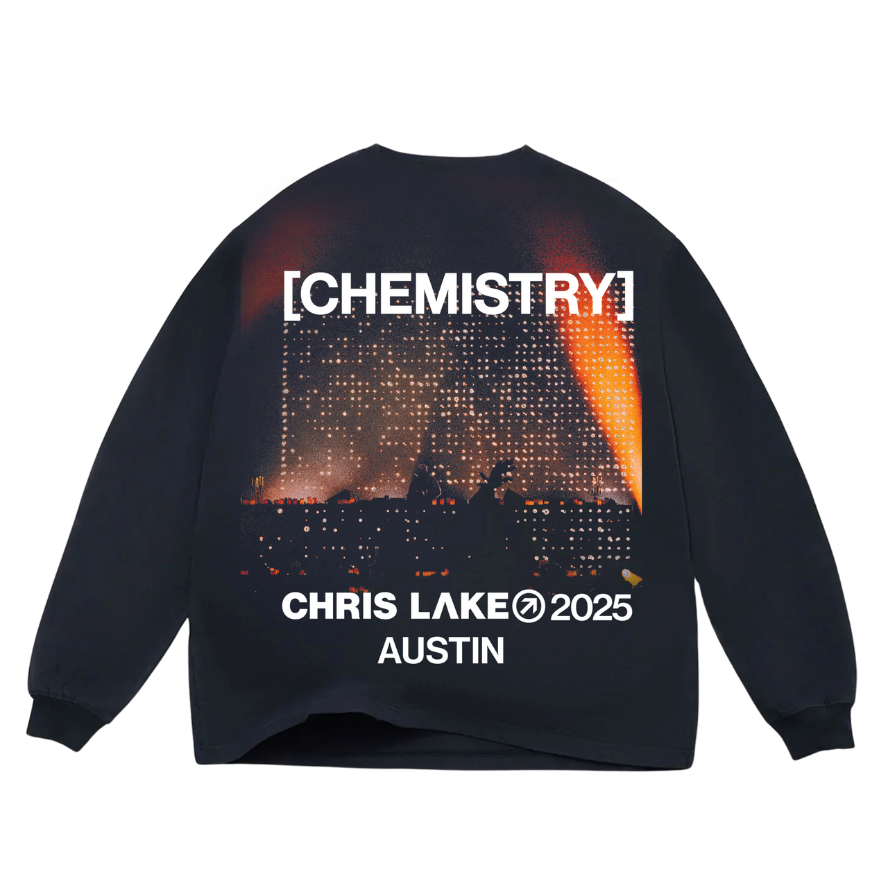 [CHEMISTRY AUSTIN] SHOW LONGSLEEVE LIMO BLACK