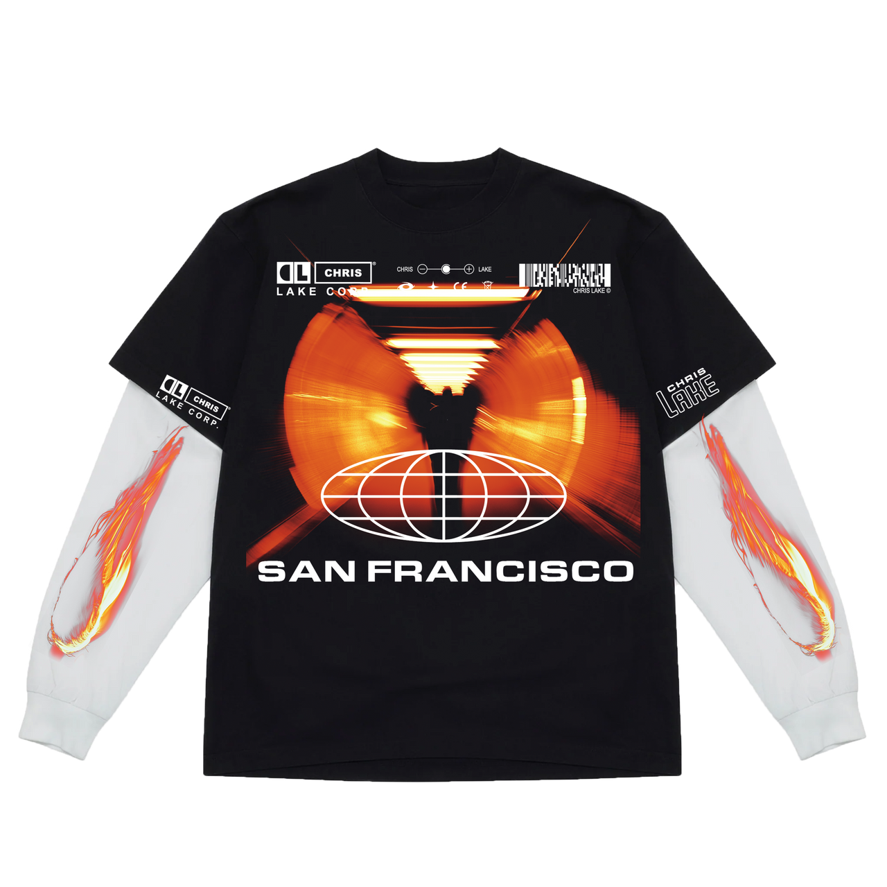 [CHEMISTRY SAN FRANCISCO] TUNNEL 2FER BLACK/WHITE