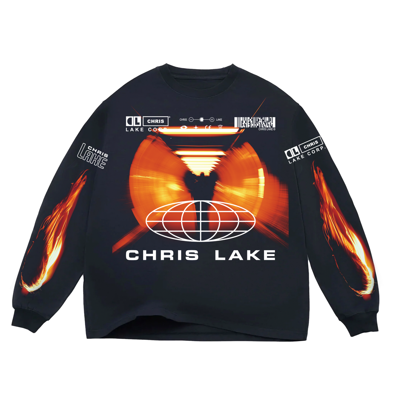[CHEMISTRY] TUNNEL LONGSLEEVE LIMO BLACK