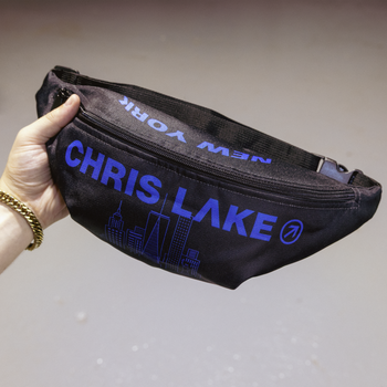 Official Chris Lake NEW YORK '26 - FANNY PACK - BLACK/BLUE, detail view 10