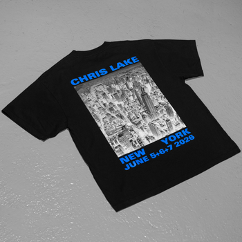 Official Chris Lake NEW YORK '26 - TEE - BLACK, detail view 3