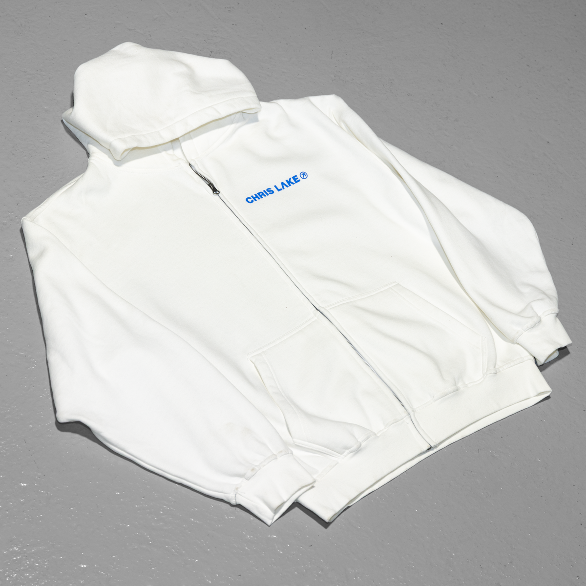 Official Chris Lake NEW YORK '26 - ZIP-UP HOODIE, detail view 2