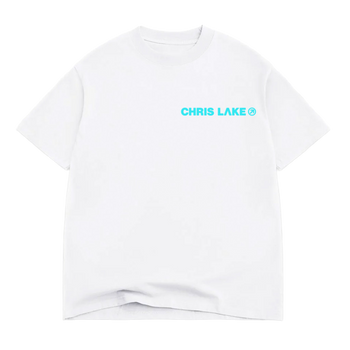 Chris Lake San Jose 2026 limited white tee product view two