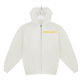 LA '26 - ZIP-UP HOODIE - WHITE